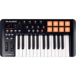 M-Audio Oxygen 25 MK IV USB Pad/Keyboard MIDI Controller, VIP Software Download Included