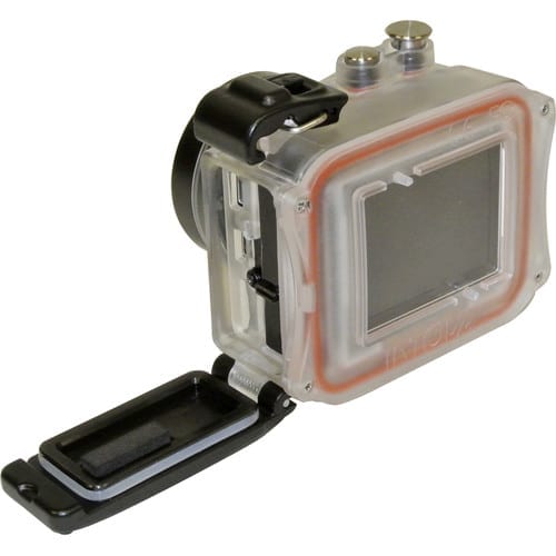 Intova HD2 Waterproof 8MP Action Camera with Built-in 150-Lumen Light and Remote 