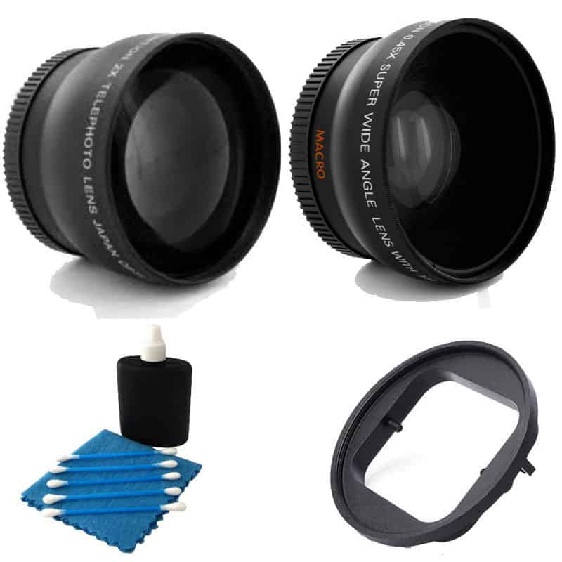 3+ HERO4 With A Standard Housing Polaroid 52mm Filter Adapter Ring For GoPro HERO3 Mount Filters To Your GoPro 