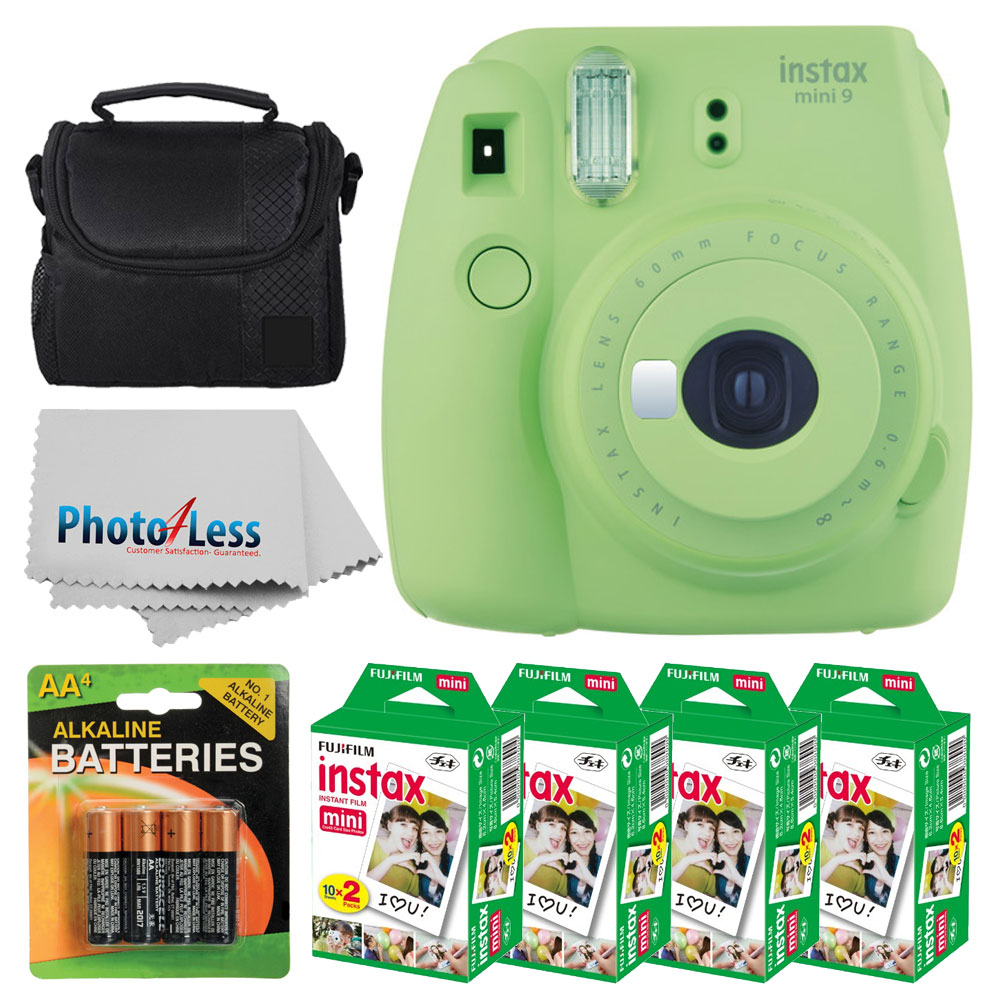 Fujifilm instax mini 9 Instant Film Camera (Lime Green) 