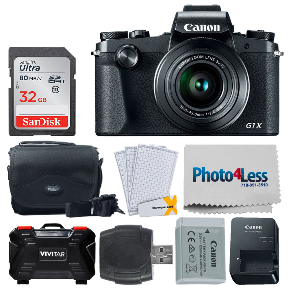 Photo4less Canon Powershot G1 X Mark Iii Digital Camera Wi Fi Enabled