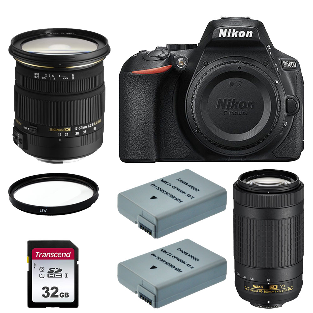 Nikon D3200 DSLR Camera Body, Black {24.2MP} - With Battery and Charger -  EX+