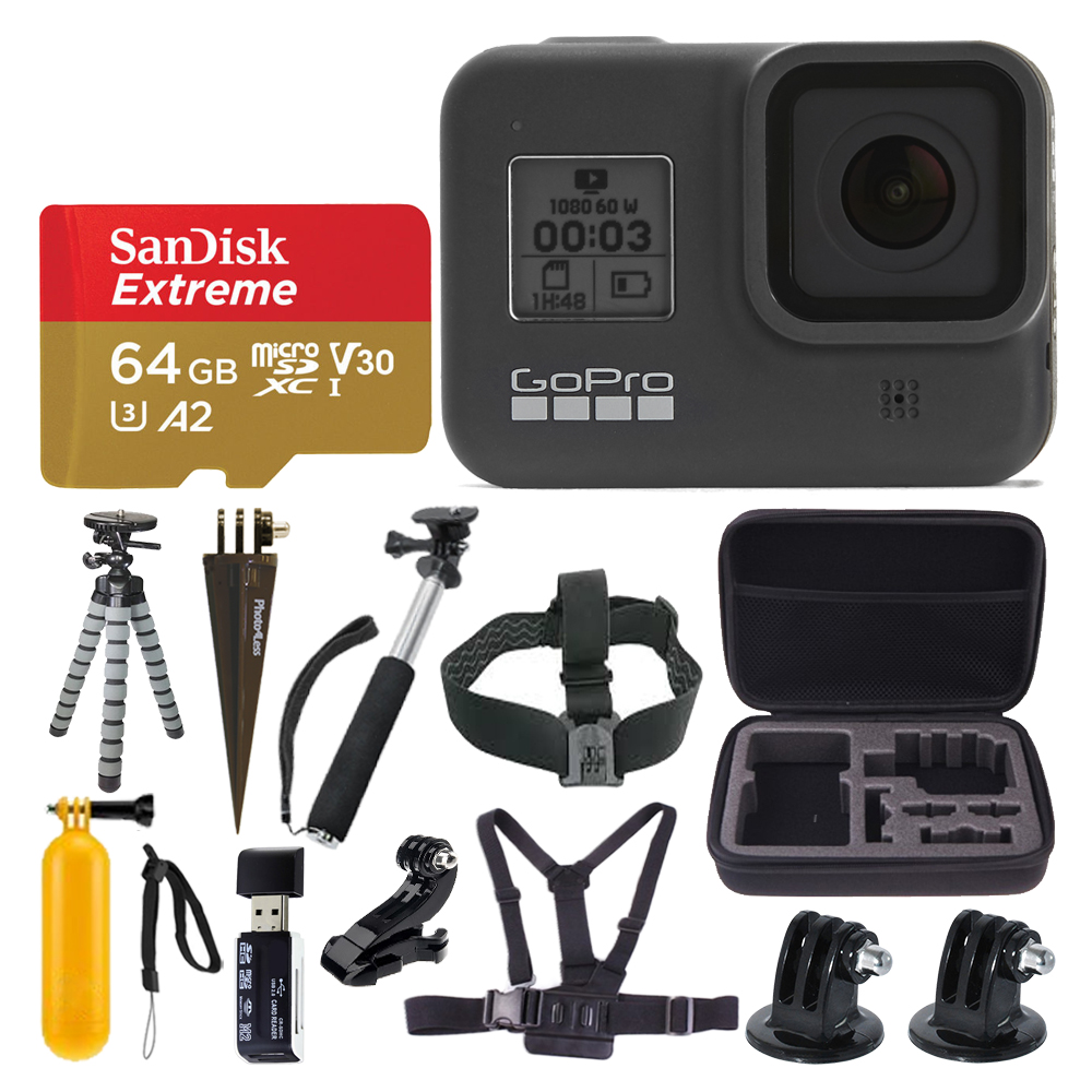 Photo4Less | GoPro HERO8 Black Action Camera + SanDisk Extreme