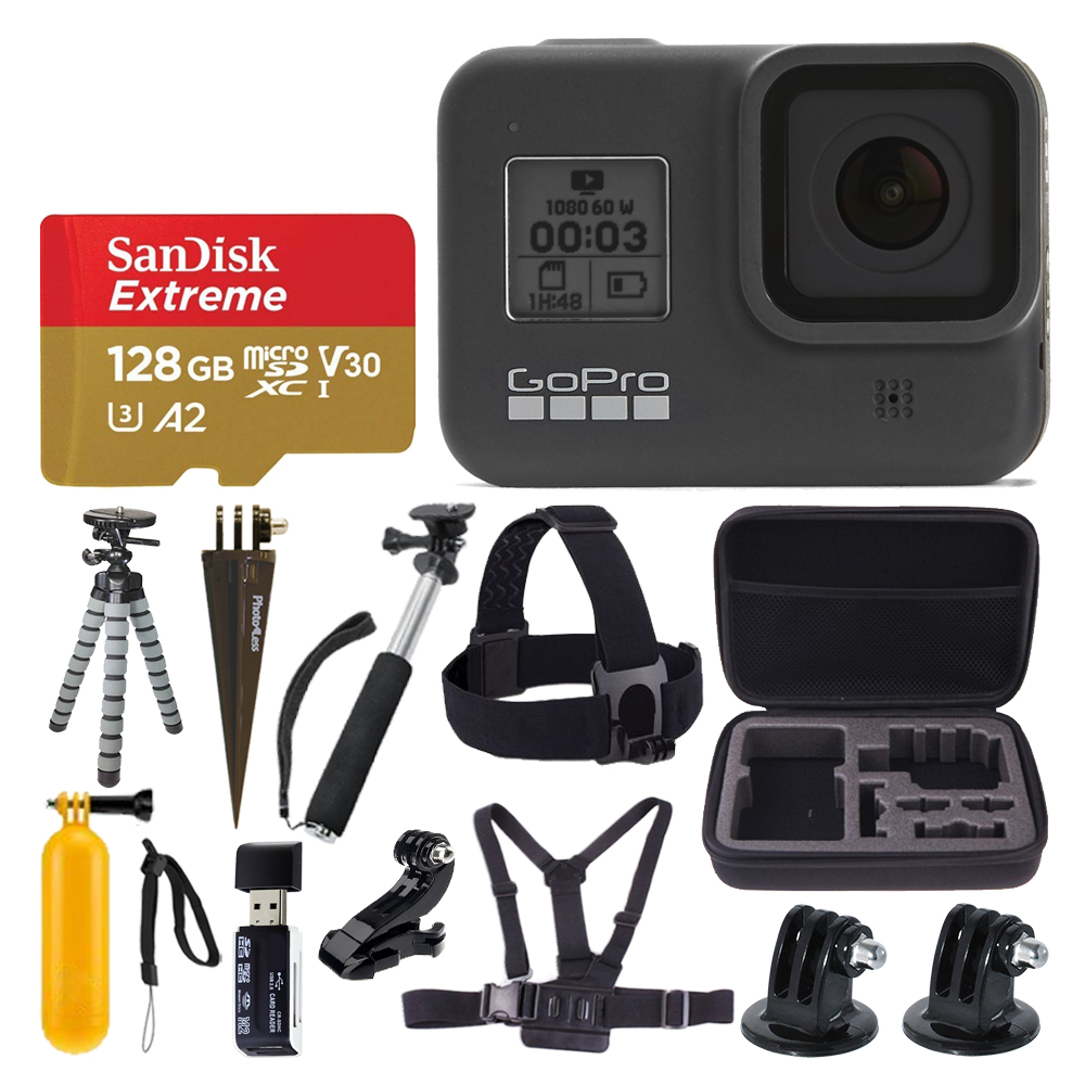 Photo4Less | GoPro HERO8 Black Action Camera + SanDisk Extreme