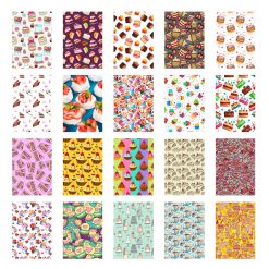 Xit 20 Sticker Frames for Fuji Instax Prints Cake Package XTFSTICK20CAKE
