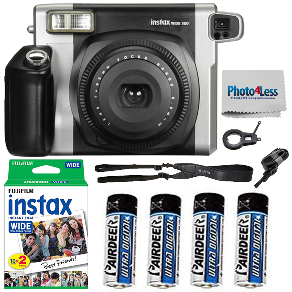 Afkorting Negen Polair Photo4Less | Fujifilm INSTAX Wide 300 Instant Film Camera | Instax 20 |  Cloth