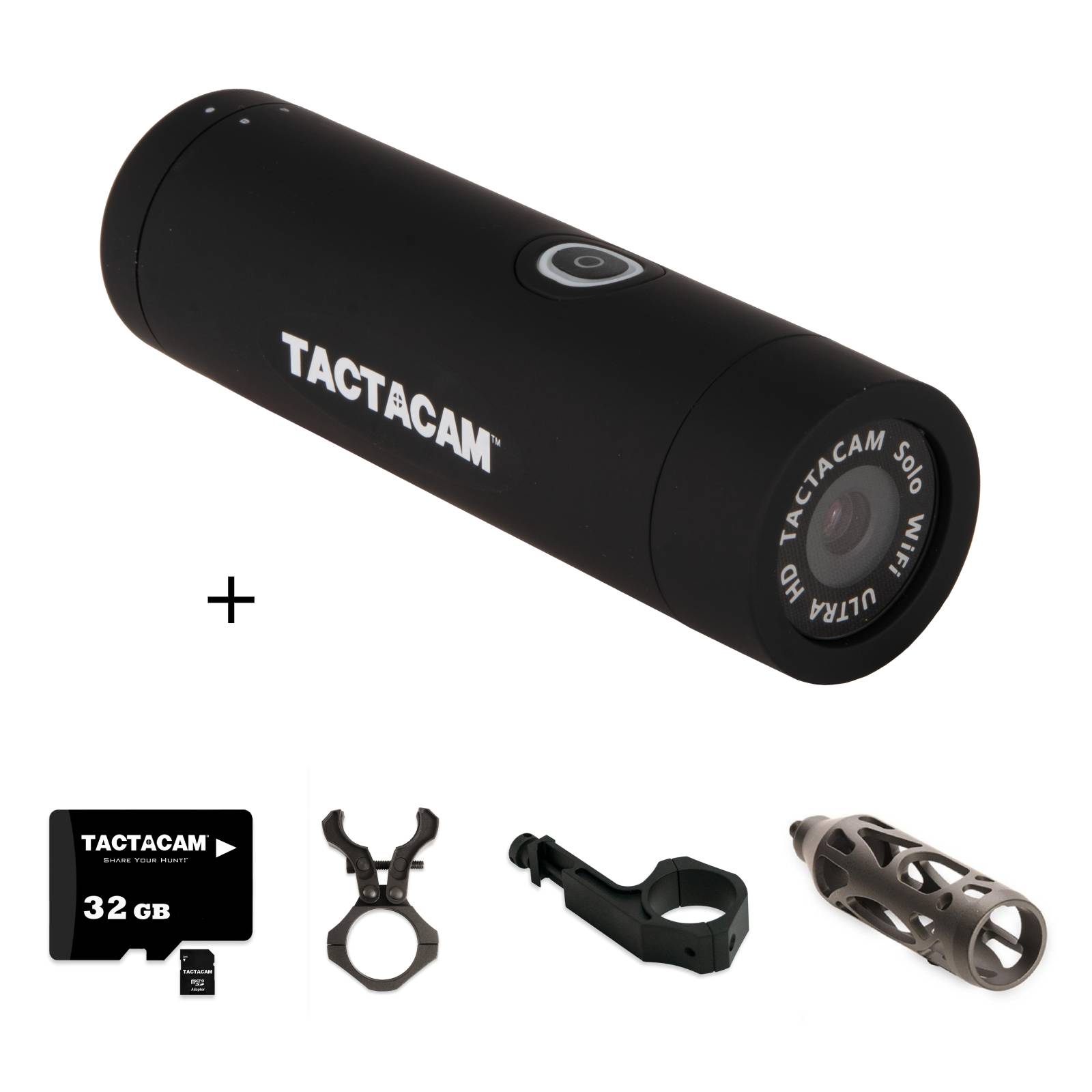 TACTACAM 4.0 bow package-5x Zoom Records in Ultra HD Tactacam App Wi-Fi ready 