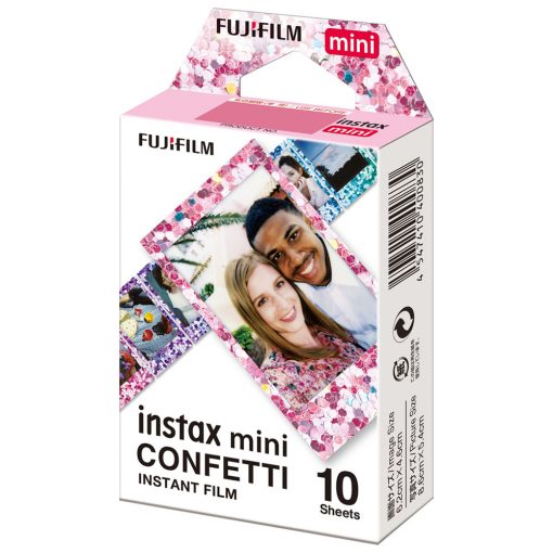 Fujifilm Instax Mini Film Confetti | Macaron | Stripe (10 Sheets Per Pack)