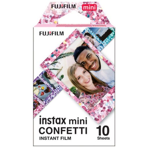 Fujifilm Instax Mini Film Confetti | Macaron | Stripe (10 Sheets Per Pack)