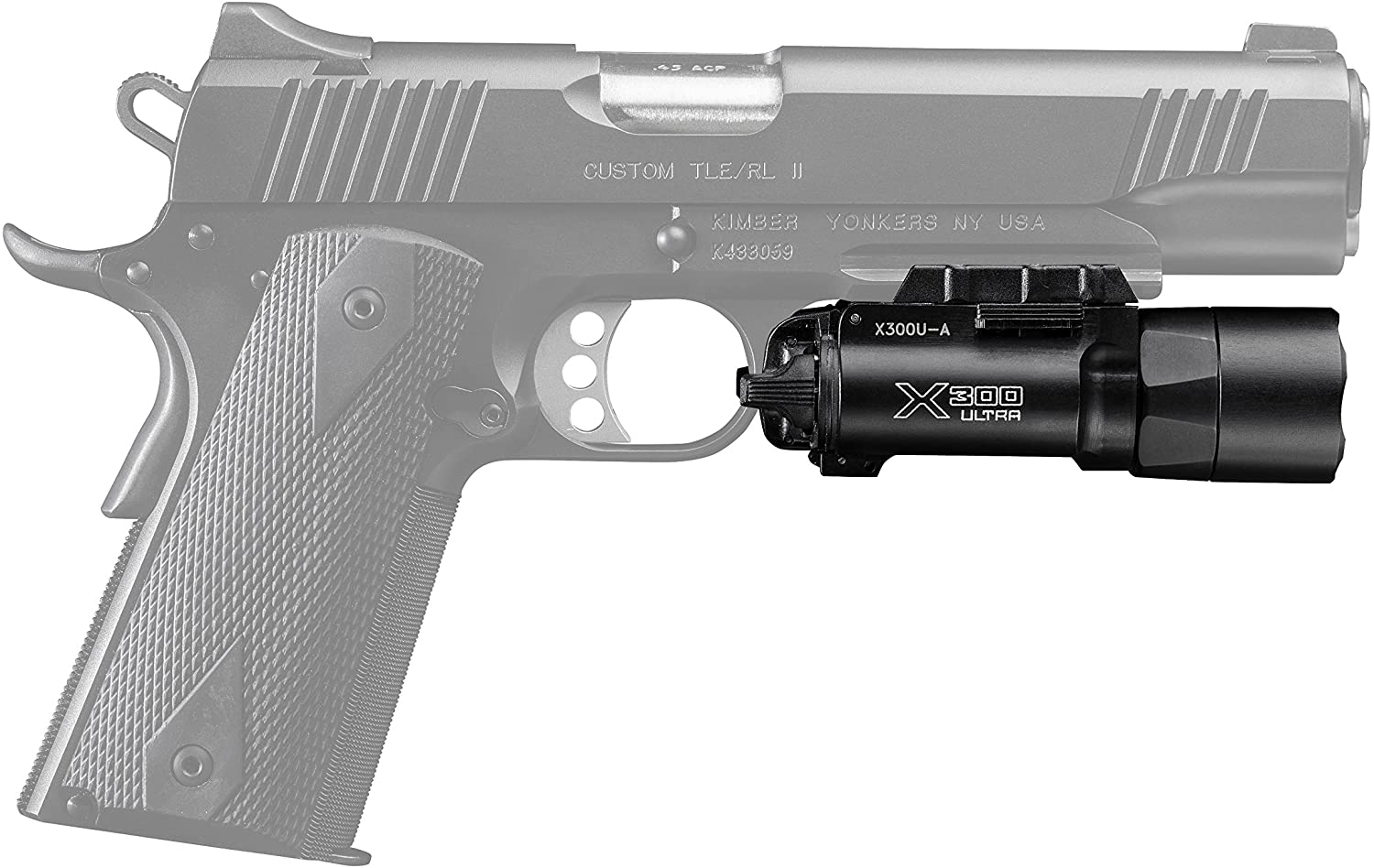 Details about   SureFire X300U-A Ultra-High-Output LED Handgun WeaponLight Black 1000 Lumens 