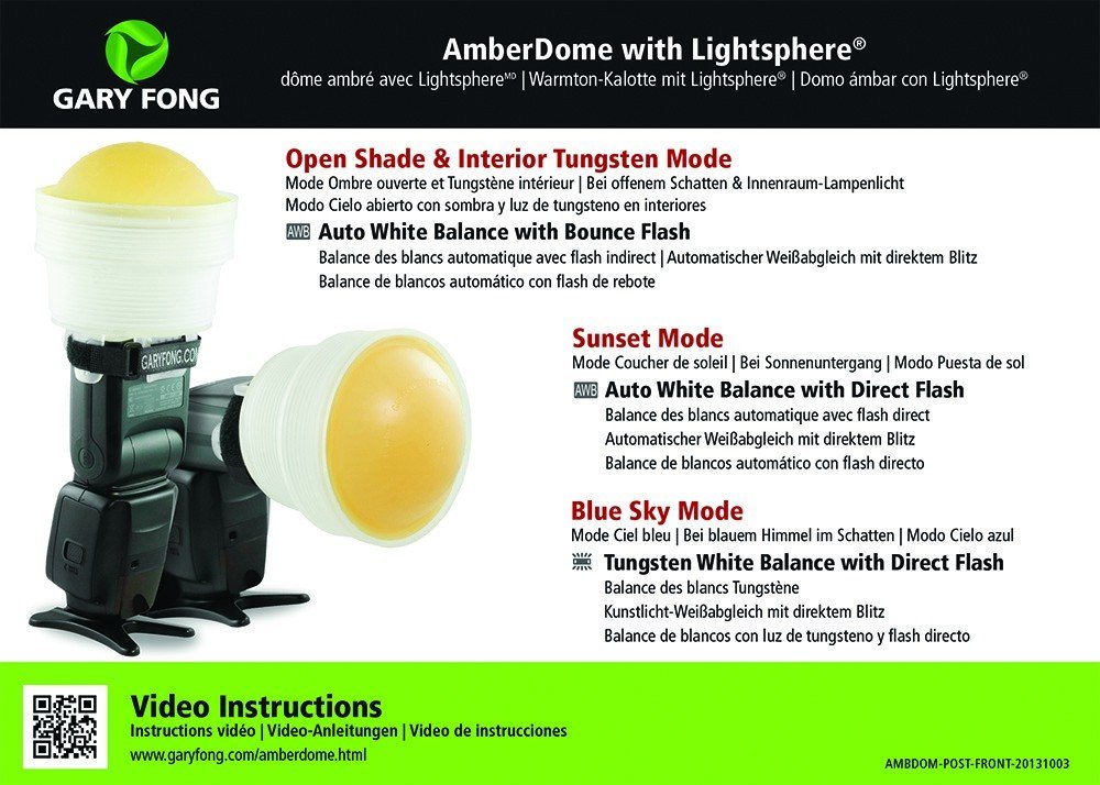 NEW Gary Fong Lightsphere Collapsible Wedding & Event Lighting Modifying Kit 