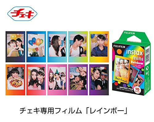 Photo4Less | Fujifilm Instax Mini Rainbow Instant Film, 10 Photos/Pack (