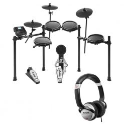 Alesis Nitro Mesh Eight Piece Electronic Drum Kit With Mesh Heads