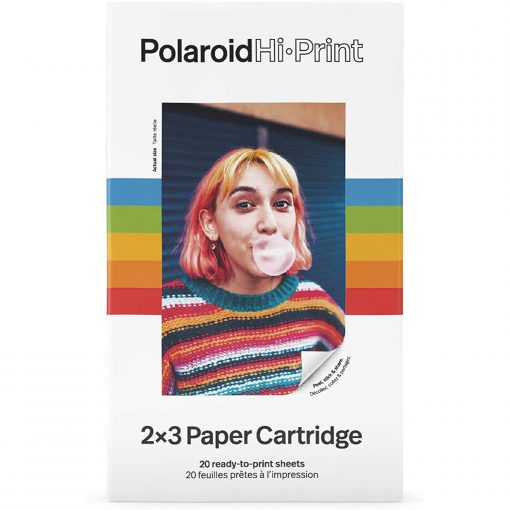 Polaroid Hi-Print 2X3 Paper Cartridge 40 sheets + Album Holds 128 Photos