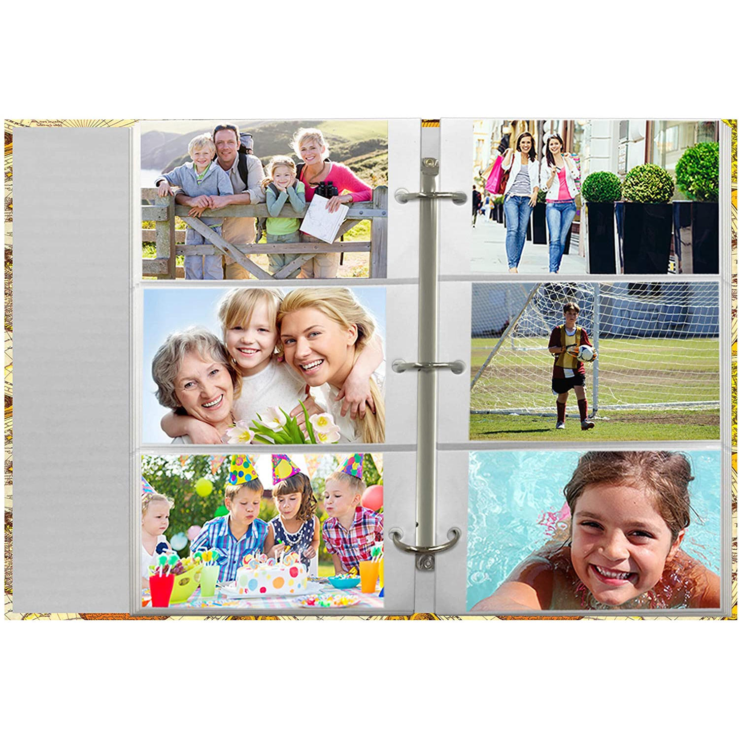 Pioneer Refill Pages for 3-Ring Photo Albums, Holds 4 x 6 Photos