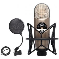 CAD M179 Variable-Pattern Condenser Mic with Shockmount + Pop Filter 6 + 25' XLR Cable