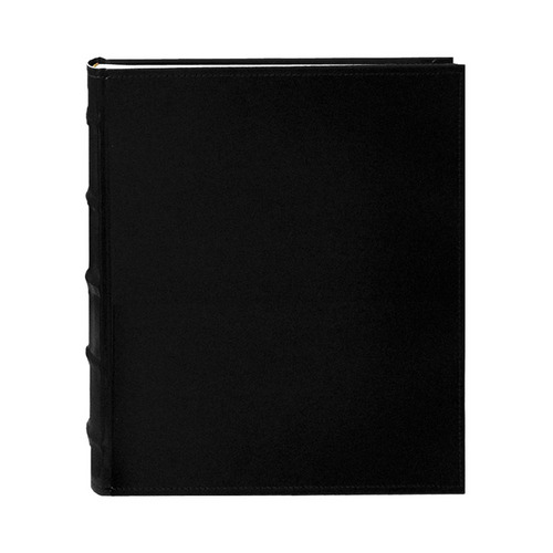 Pioneer Photo Albums 200-Pocket European Bonded Leather Photo Album for 4 by 6-Inch Prints Black