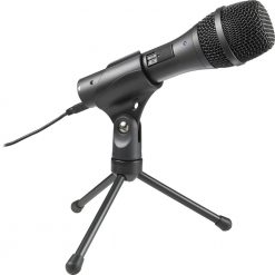 Audio-Technica AT2005USB Dynamic Handheld Microphone with Digital(USB) and Analog (XLR) Outputs