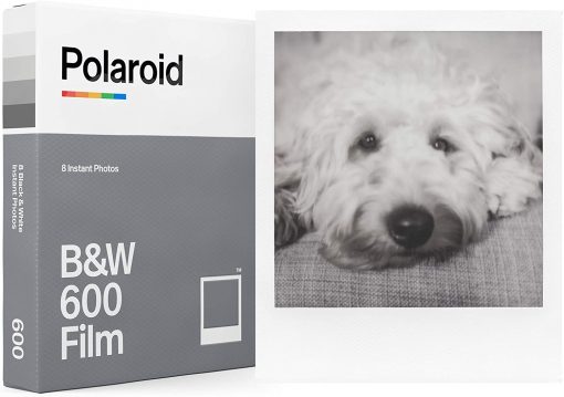 Polaroid Round Frame Color Film for 600 + Black & White Film for 600 + Album