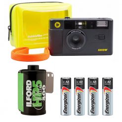 Kodak Fun Saver Single Use Camera / 27 Exp Roll + Hand Strap + Cloth