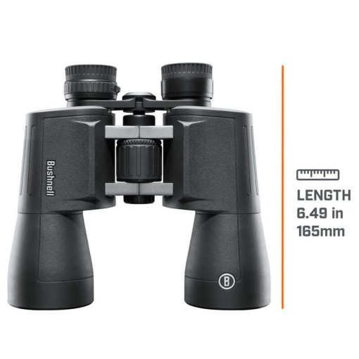 Bushnell PowerView 2 20x50mm Aluminum Metal Chassis Rubber Armor Binoculars