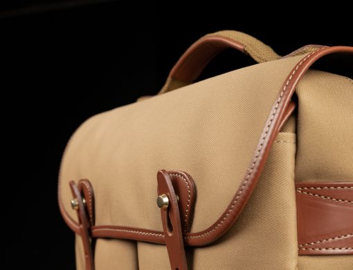 Mini Eventer Khaki Canvas / Tan Leather Bag