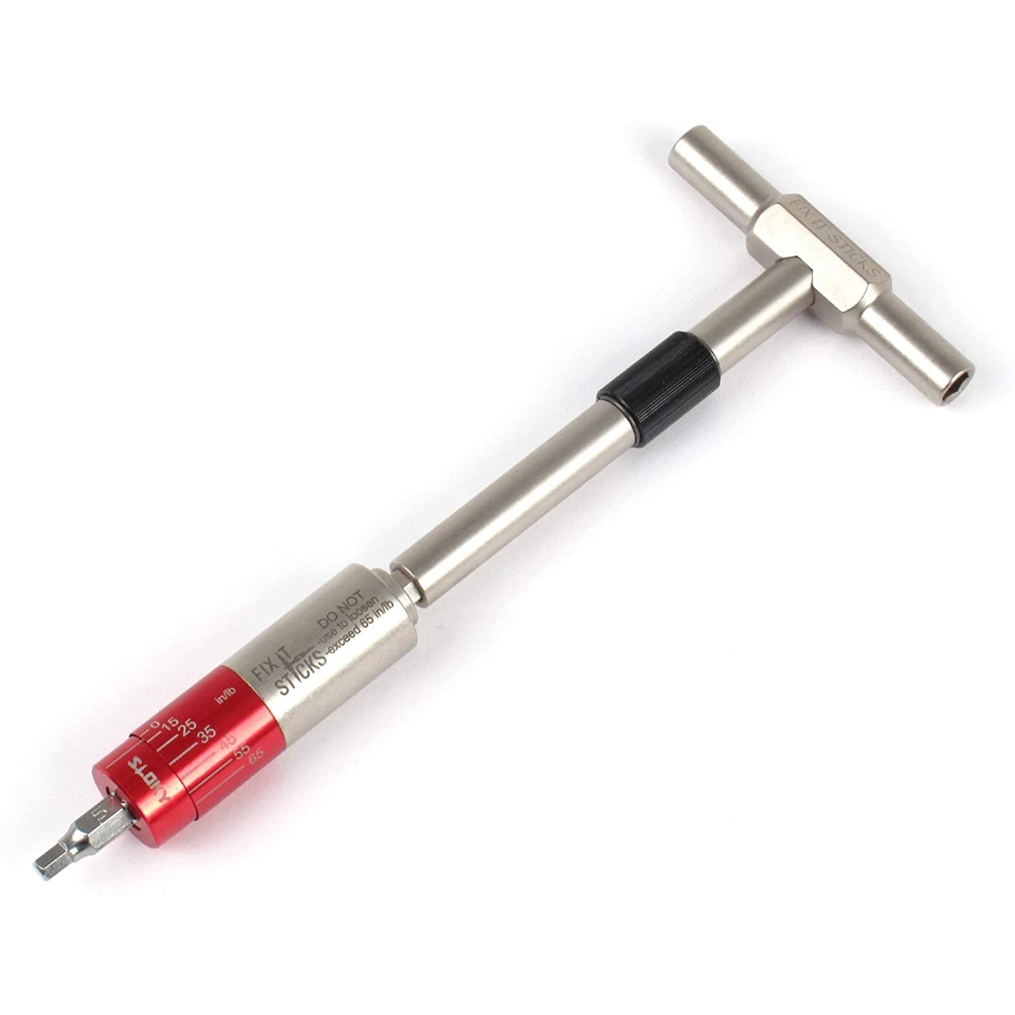 W T-Way Wrench Fismutk Details about   Fix It Sticks 15-65 Inch Multi-Torque Driver Kit 