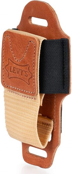 Levy's Leathers Wireless Transmitter Bodypack Holder – Tan Leather