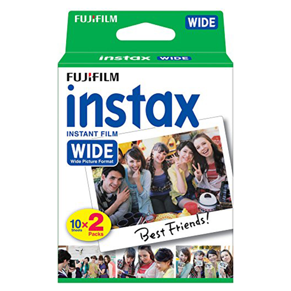 Fujifilm Instax Wide 300 Instant Film Camera With Camera Bag and  Accessories Bundle 